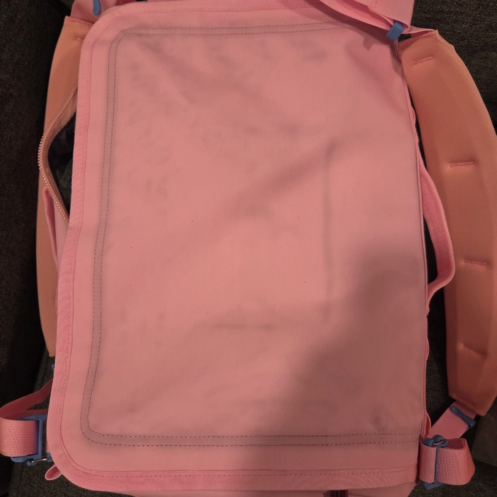 Baboon to the Moon Cotton Candy Pink Go Bag Mini 32L With Slight Discoloration - Picture 12 of 16